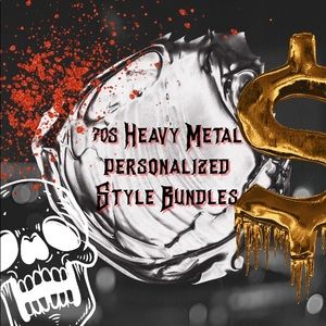 70s Heavy Metal Personalized Style Bundle